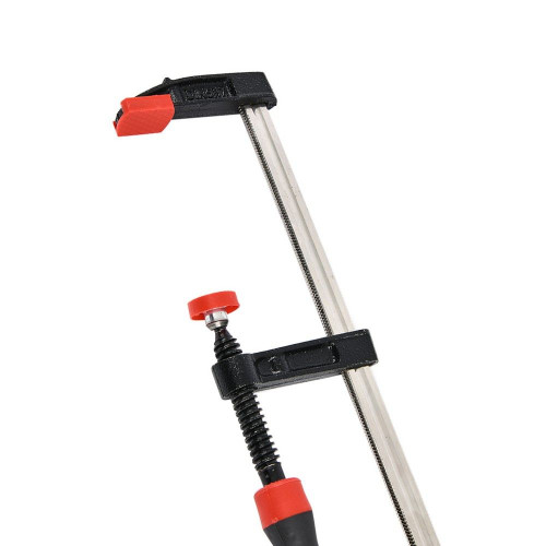 Струбцина F-образная усиленная Deli DL110525Z 250x50 мм, макс. усилие зажима 2000N, резьба 12мм