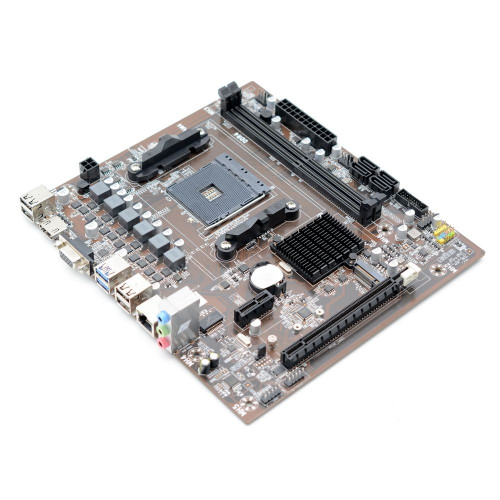 B450D4-MA-V4 AFOX motherboard AMD B450, AMD Socket AM4, 1000Mbps, Micro-ATX