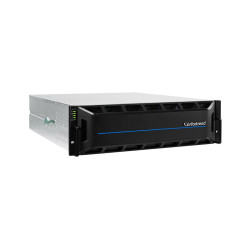 Платформа СХД Infortrend EonStor GS2016RTC0F0D-8U32 (16x3.5, 3U, High IOPS, Dual Redundant Controller incl: 4x4GB Cache, 8x1Gb iSCSI RJ-45, 4 FREE host board slots, 2x12Gb SAS ext ports, 2x(PSU 460W +FAN/SuperCap.+Flash module), Rackmount kit)