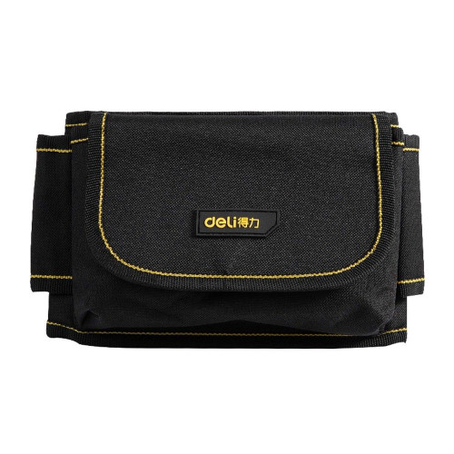 Ящики, сумки для инструментов Deli Пояс монтажника со сквозными карманами Deli DL5864 600 x 145 x 50 мм, 8+1 карманов, ткань Оксфорд 600D