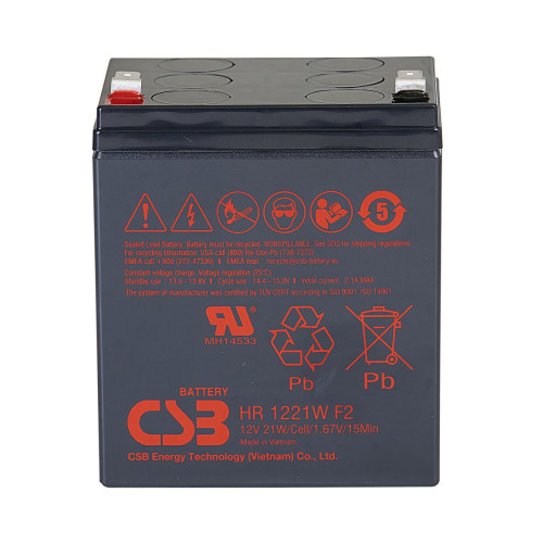 Аккумулятор CSB HR1221W F2 CSB