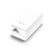 PoE-адаптер TP-LINK TL-POE2412G Адаптер пассивного PoE 24 В / 12 Вт, один входной порт Giga LAN и один выходной порт PoE Giga power + data, удобный настенный дизайн, автоматическая регулировка мощности, plug and play (083342)