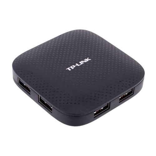 Концентратор TP-LINK UH400 4-портовый концентратор USB 3.0,1 разъём USB 3.0, 4 порта USB 3.0, встроенный кабель с разъёмом USB, компактный дизайн, plug & play, не требуется адаптера, (091477), {80}