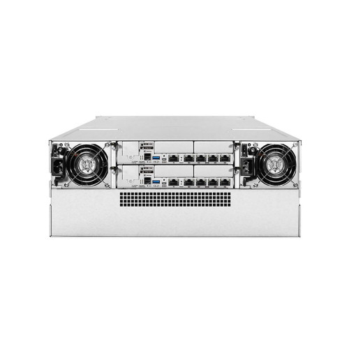 Платформа СХД Infortrend EonStor GS2024R0C0F0D-8U32 (24х3.5, 4U, Dual Redundant Controllers (incl: 4x4GB Cache, 8x1GbE RJ-45 ports, 4 FREE host board slots, 2x 12Gb SAS ext ports, 2x (PSU 460W+FAN/SuperCap.+Flash), Rackmount kit)