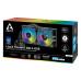 Жидкостная система охлаждения Arctic Cooling Arctic Liquid Freezer II-280  A-RGB Black Multi Compatible All-In-One CPU Water Cooler  (ACFRE00106A)