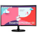 Монитор 27" SAMSUNG S27C360EAI Black (VA, 1920x1080, D-sub+HDMI, 4 ms, 178°/178°, 250 cd/m, 3000:1, 75Hz, Curved 1800R)