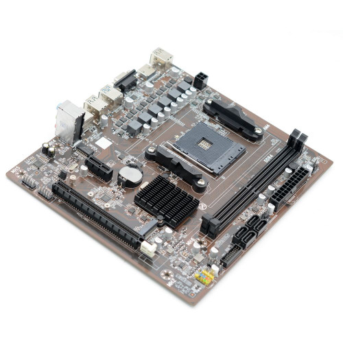 B450D4-MA-V4 AFOX motherboard AMD B450, AMD Socket AM4, 1000Mbps, Micro-ATX