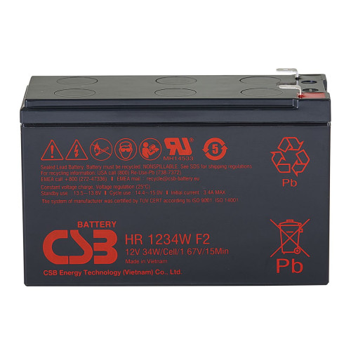 Аккумулятор CSB HR1234W F2 CSB