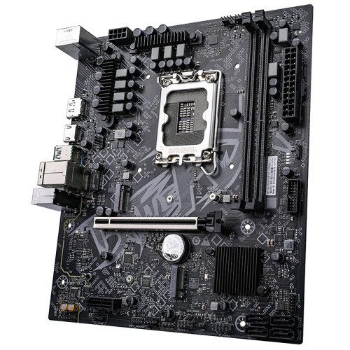 Материнская плата Colorful BATTLE-AX B760M-D PRO V20 B760, LGA1700, 2*DDR4, 1*PCIEx16, 1*PCIEx1, 2*M.2, 6*USB3.2Gen1, 4*USB2.0, 4*SATA3.0, 2.5G, DP, HDMI, M-ATX, RTL