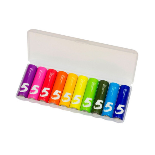 Прочее ZMI Батарейки ZI5 AA501 AA rainbow alkaline battery (10pcs) (ZMKAA501CNCM)